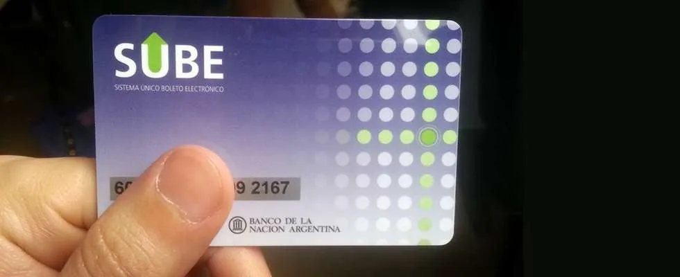 Buenos Aires SUBE transit card